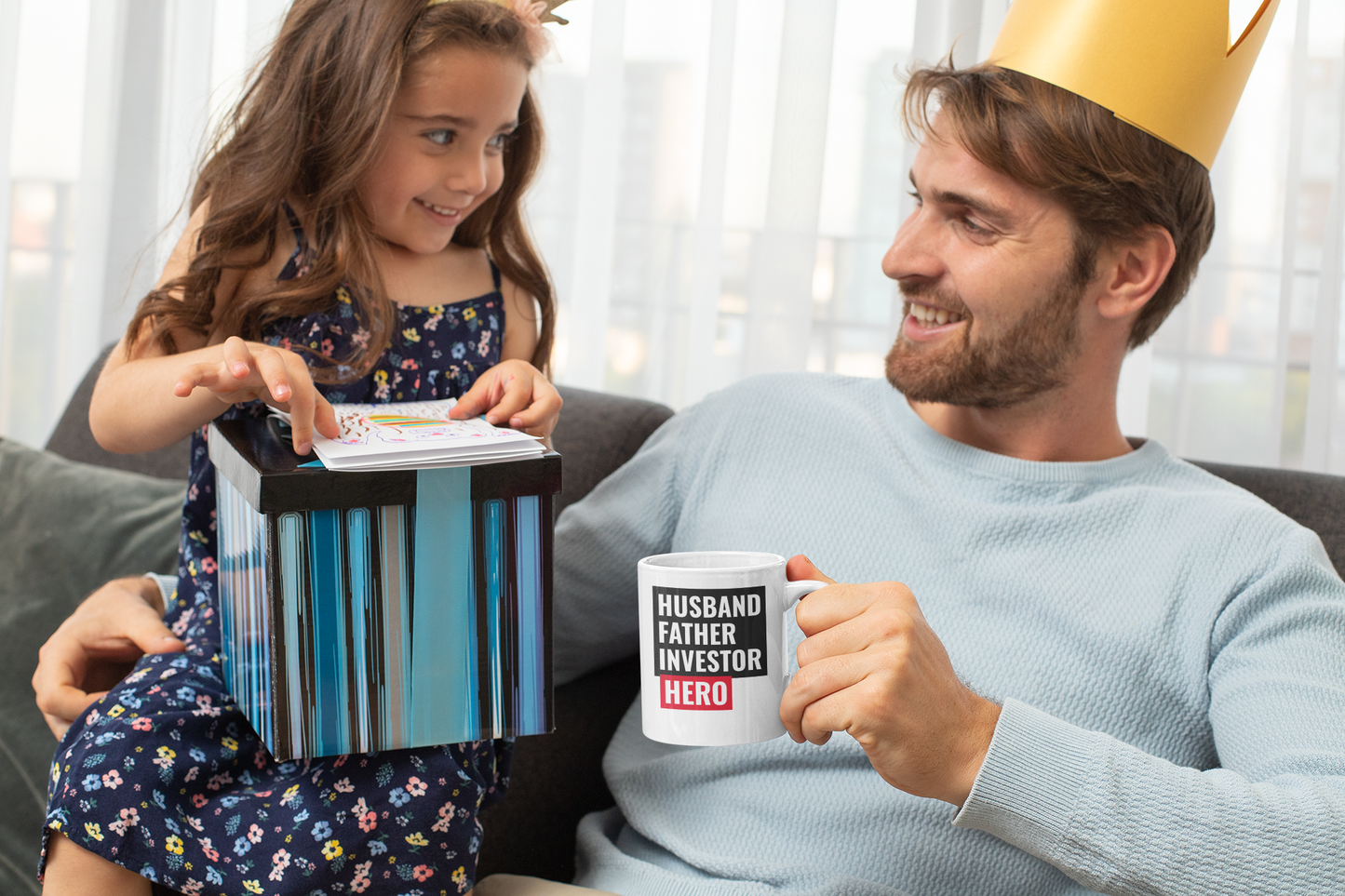 Husband, Father, Investor, Hero Mug